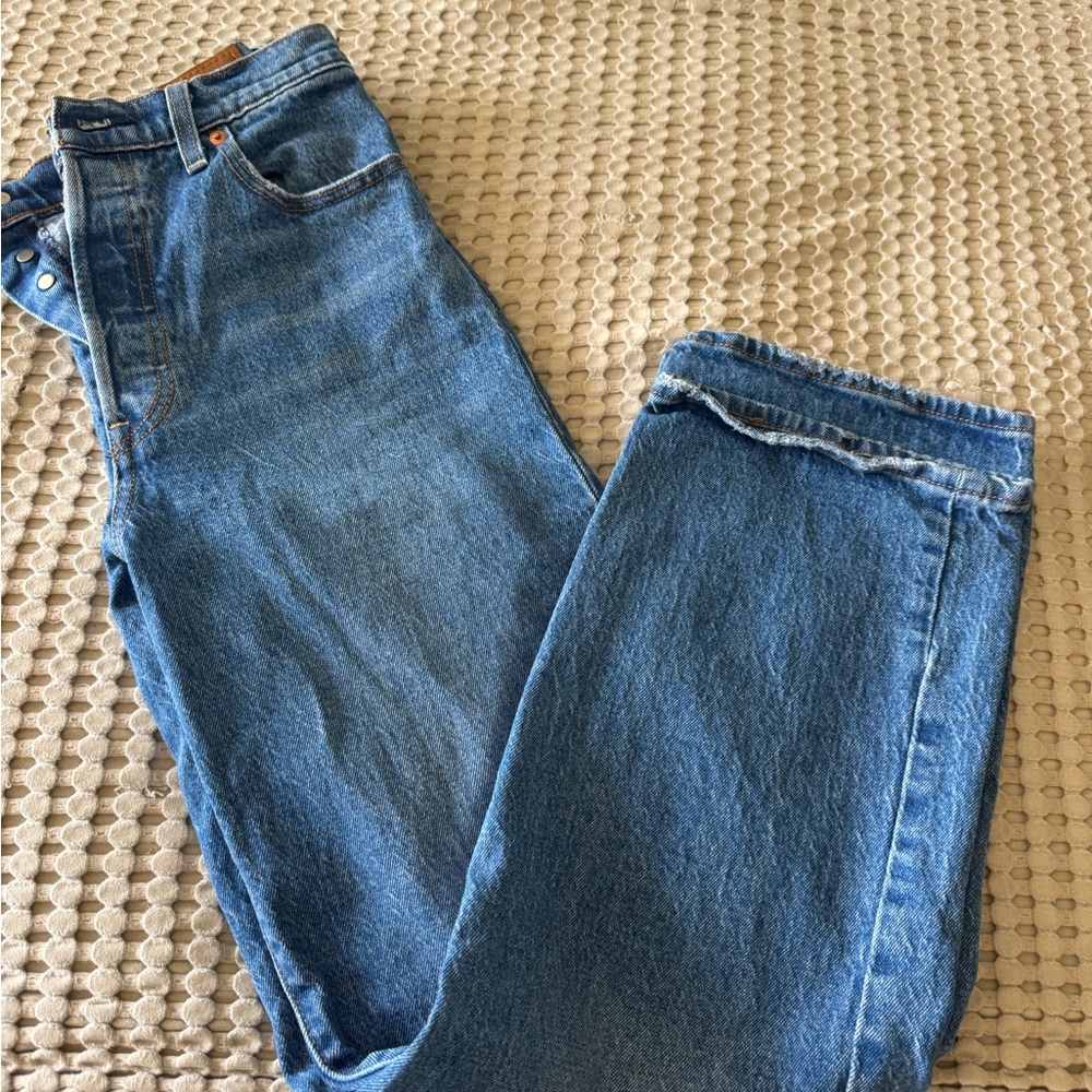 Levi Ribcage straight Ankle w26/L29
